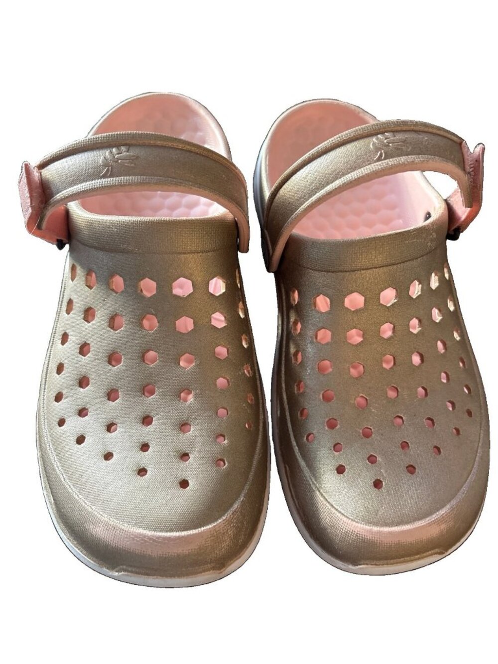 Joybees Women’s Modern Clog Rose Gold  S7-READ!